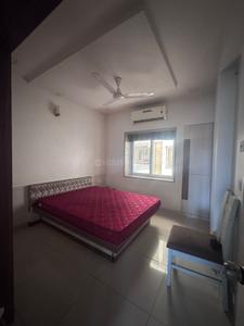 Bedroom Image of 2000 Sq.ft 3 BHK Apartment / Flat for rent in Nilamber Bellissimo, Bhayli Vadodara for Rs. 55000