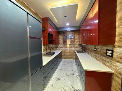 Kitchen Image of 1500 Sq.ft 3 BHK Apartment / Flat for rent in Balaji CGHS, Sector 3 Dwarka New Delhi for Rs. 60000