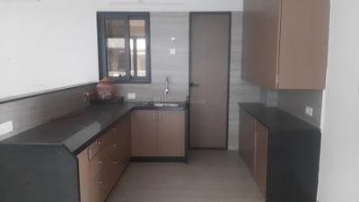 Kitchen Image of 1900 Sq.ft 3 BHK Apartment / Flat for rent in Raghuvir Satva, Vesu Surat for Rs. 27000
