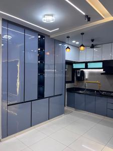 Kitchen Image of 1000 Sq.ft 2.5 BHK Apartment / Flat for rent in Malabar County III, Vaishno Devi Circle Ahmedabad for Rs. 35000