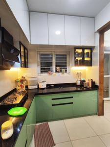 Kitchen Image of 1180 Sq.ft 2 BHK Apartment / Flat for rent in Hasmitha Nandana, Begur Bengaluru for Rs. 32000