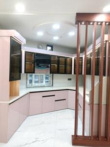 Kitchen Image of 810 Sq.ft 3 BHK Builder Floor for sale in Chandra Park New Delhi for Rs. 8500000