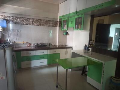 Kitchen Image of 1256 Sq.ft 2.5 BHK Apartment / Flat for rent in Ghatlodiya Ahmedabad for Rs. 26000