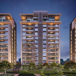 Image of 2062 Sq.ft 3 BHK Apartment / Flat for sale in Pal, Surat for Rs. 10100000