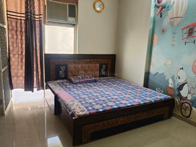 Bedroom Image of 700 Sq.ft 2 BHK Builder Floor for rent in Guru Ji Delhi Residency, Dwarka Mor New Delhi for Rs. 19400
