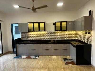 Kitchen Image of 1212 Sq.ft 3 BHK Apartment / Flat for rent in Marvel Ideal Spacio Phase 1, Pisoli Pune for Rs. 44000