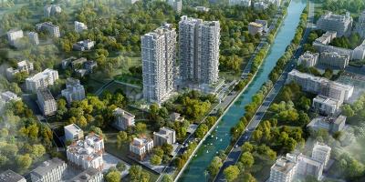 Image of 824 Sq.ft 3 BHK Apartment / Flat for sale in Merlin Skygaze, Rajpur, Kolkata for Rs. 6500000