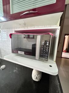 Kitchen Image of 672 Sq.ft 2 BHK Apartment / Flat for rent in Ashtavinayak City, Fursungi Pune for Rs. 24000