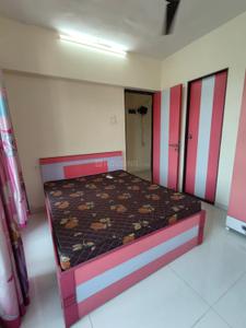 Bedroom Image of 1200 Sq.ft 2 BHK Apartment / Flat for rent in Proviso Sai Proviso Aashlesha, Kopar Khairane Navi Mumbai for Rs. 85000