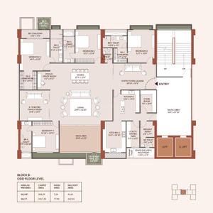 Image of 7300 Sq.ft 5 BHK Apartment / Flat for sale in Ikebana, Bodakdev, Ahmedabad for Rs. 62050000