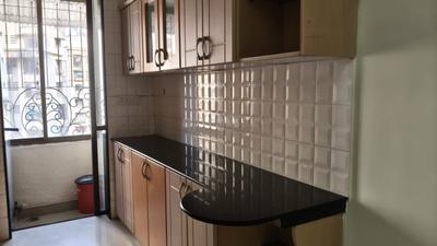 Kitchen Image of 985 Sq.ft 2 BHK Apartment / Flat for rent in Supreme Lake Florence, Powai Mumbai for Rs. 80000