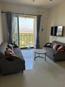 Hall Image of 550 Sq.ft 1 BHK Apartment / Flat for rent in Vijay Orovia, Hiranandani Estate Thane for Rs. 28000