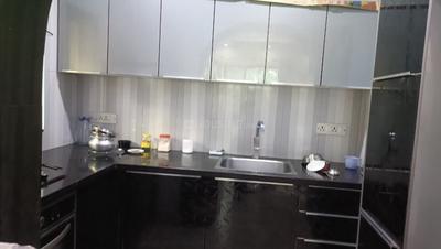 Kitchen Image of 1335 Sq.ft 3 BHK Apartment / Flat for sale in Nayabad Kolkata for Rs. 8500000