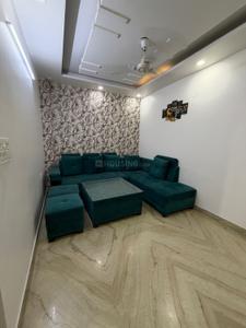 Living Room Image of 900 Sq.ft 2 BHK Builder Floor for rent in Rajouri Garden New Delhi for Rs. 30000