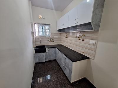 Kitchen Image of 500 Sq.ft 1 BHK Builder Floor for rent in Bommanahalli Bengaluru for Rs. 16000
