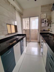 Kitchen Image of 900 Sq.ft 2 BHK Apartment / Flat for rent in Vilas Yashwin Orizzonte, Chokhi Dhani Pune for Rs. 36000