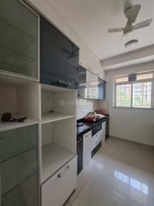 Kitchen Image of 1290 Sq.ft 3 BHK Apartment / Flat for rent in Rustomjee Urbania Athena, Thane West Thane for Rs. 65000
