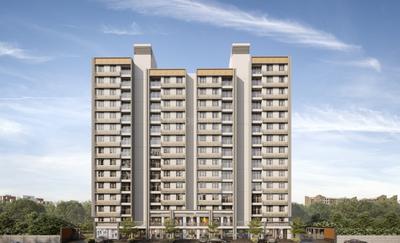 Image of 1300 Sq.ft 2 BHK Apartment / Flat for sale in Happy Uptown, Bopal, Ahmedabad for Rs. 5460000