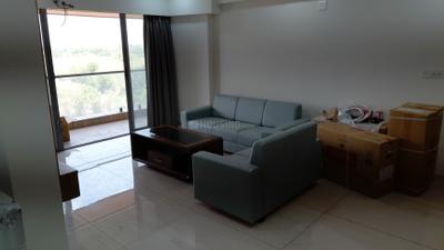 Living Room Image of 3000 Sq.ft 4 BHK Apartment / Flat for rent in Samanvay West Park, New Alkapuri Vadodara for Rs. 60000