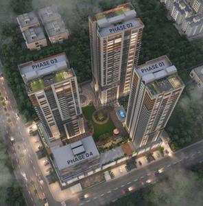Image of 1485 Sq.ft 3 BHK Apartment / Flat for sale in Highline Phase 1, Gota, Ahmedabad for Rs. 21027000