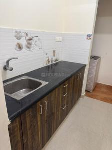 Kitchen Image of 500 Sq.ft 1 BHK Apartment / Flat for rent in Munnekollal Bengaluru for Rs. 18999