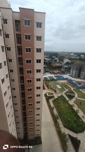 Balcony Image of 601 Sq.ft 2 BHK Apartment / Flat for rent in Shriram 107 Southeast, Attibele Bengaluru for Rs. 15500