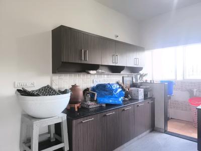 Kitchen Image of 1500 Sq.ft 2 BHK Builder Floor for rent in SMV Layout Bengaluru for Rs. 22000