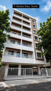 Image of 1440 Sq.ft 3 BHK Apartment / Flat for sale in Mumbai Naka, Nashik for Rs. 7049000