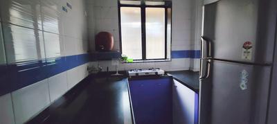 Kitchen Image of 650 Sq.ft 1 BHK Apartment / Flat for sale in Vasai West Vasai for Rs. 5999999