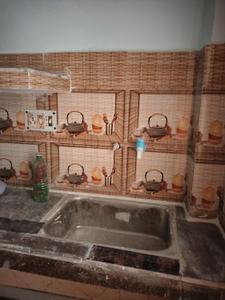 Kitchen Image of 582 Sq.ft 2 BHK Builder Floor for rent in Sector 62A Noida for Rs. 10000