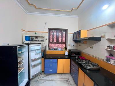 Kitchen Image of 1200 Sq.ft 1 RK Builder Floor for rent in Jodhana Homes Jodhana Silver Coin, Maha Mandir Area Jodhpur for Rs. 14000