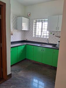 Kitchen Image of 610 Sq.ft 1 BHK Independent House for rent in JP Nagar Bengaluru for Rs. 16750