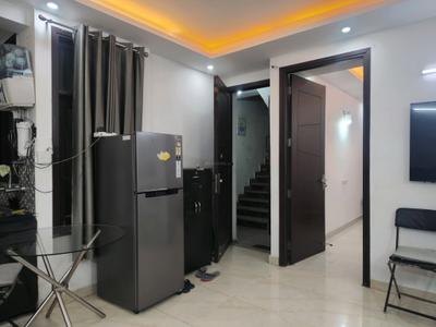 Living Room Image of 900 Sq.ft 2 BHK Builder Floor for rent in Freedom Fighters Enclave New Delhi for Rs. 39000