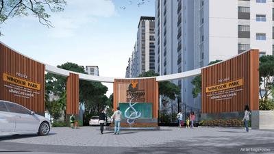 Image of 1032 Sq.ft 2 BHK Apartment / Flat for rent in Prestige Windsor Park, Vanagaram, Chennai for Rs. 34999