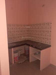 Kitchen Image of 600 Sq.ft 1 BHK Builder Floor for rent in Tejpur Gadbadi Indore for Rs. 8000