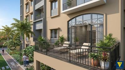 Balcony Image of 1400 Sq.ft 3 BHK Villa for sale in Santragachi Howrah for Rs. 10500000