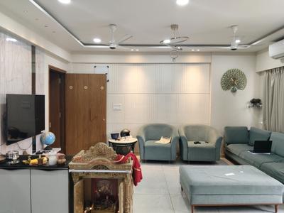 Living Room Image of 1800 Sq.ft 3 BHK Apartment / Flat for sale in Seventh Bliss, Gota Ahmedabad for Rs. 11500000