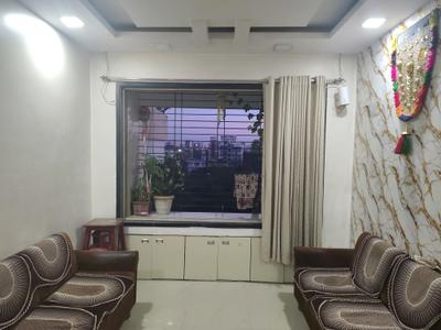 Living Room Image of 700 Sq.ft 1 BHK Apartment / Flat for rent in Rutu Enclave, Kasarvadavali Thane for Rs. 16007