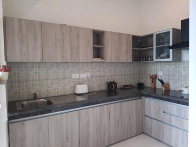 Kitchen Image of 1385 Sq.ft 2 BHK Apartment / Flat for sale in Godrej Nature Plus, Sector 33 Sohna for Rs. 15000000