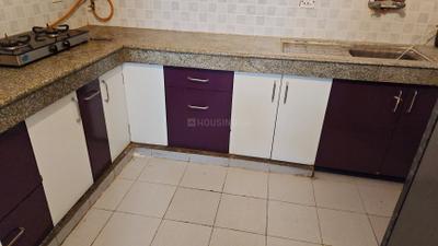 Kitchen Image of 1275 Sq.ft 2 BHK Apartment / Flat for rent in Rohtas Plumeria Homes, Gomti Nagar Lucknow for Rs. 35000