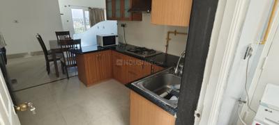 Kitchen Image of 1950 Sq.ft 3 BHK Apartment / Flat for rent in RNS Shanthi Nivas, Yeswanthpur Bengaluru for Rs. 67000