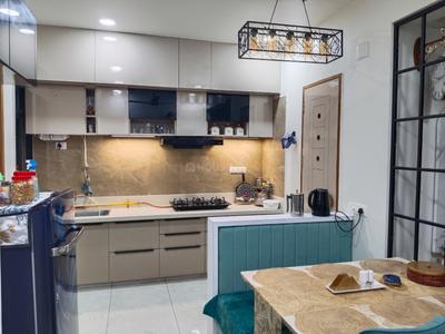 Kitchen Image of 1755 Sq.ft 3 BHK Apartment / Flat for sale in Sargasan Gandhinagar for Rs. 10300000