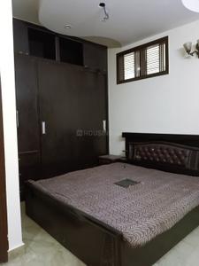Bedroom Image of 900 Sq.ft 2 BHK Builder Floor for rent in Ashok Nagar New Delhi for Rs. 26000