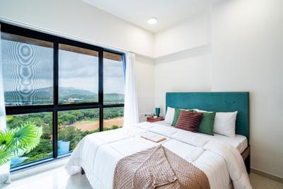 Bedroom Image of 703 Sq.ft 2 BHK Apartment / Flat for sale in Kanakia Rainforest, Andheri East Mumbai for Rs. 22000000