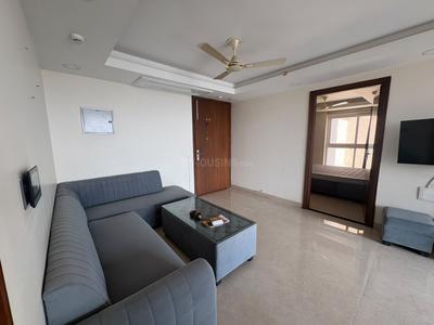 Hall Image of 1400 Sq.ft 3 BHK Apartment / Flat for rent in Chordias The Crown, Durgapura Jaipur for Rs. 65000