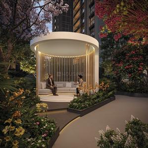 Balcony Image of 3000 Sq.ft 3 BHK Apartment / Flat for sale in City Light Surat for Rs. 21000000