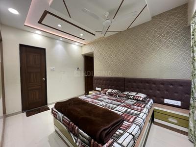 Bedroom Image of 650 Sq.ft 1 BHK Apartment / Flat for rent in Goel Ganga Fernhill, Undri Pune for Rs. 16000
