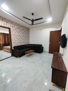 Hall Image of 550 Sq.ft 1 BHK Builder Floor for rent in Sakar Elite Apex, Mahalakshmi Nagar Indore for Rs. 19000