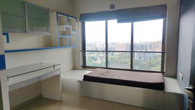 Bedroom Image of 1015 Sq.ft 2 BHK Apartment / Flat for rent in Kalpataru Aura, Ghatkopar West Mumbai for Rs. 90000