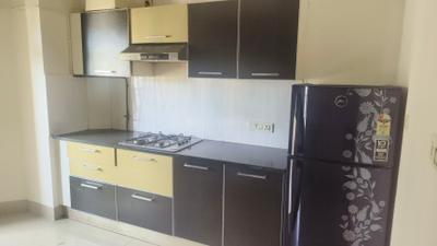 Kitchen Image of 1050 Sq.ft 3 BHK Apartment / Flat for rent in Nahar Yarrow Yucca Vinca, Powai Mumbai for Rs. 107000